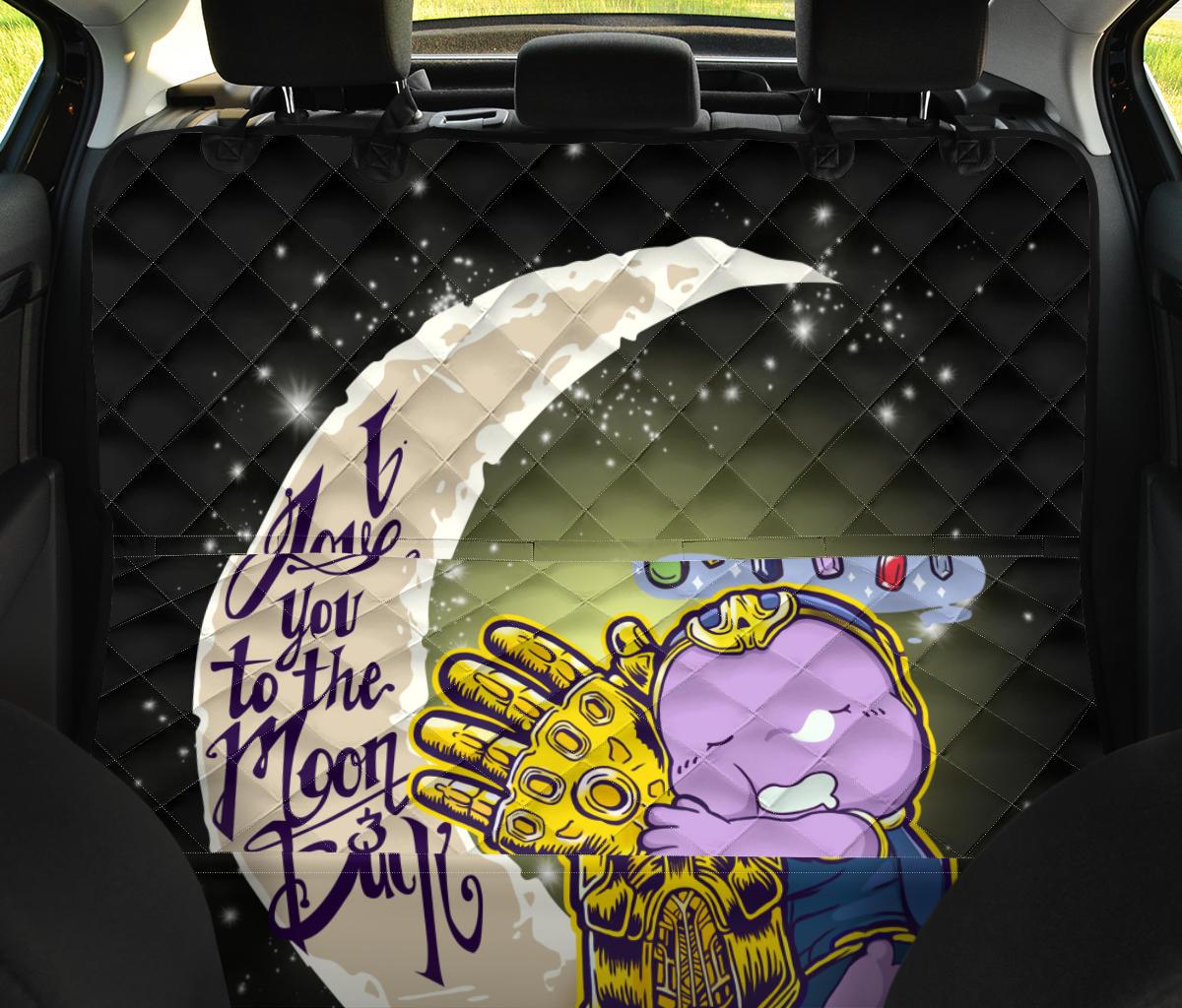 Baby Thanos Car Dog Back Seat Cover