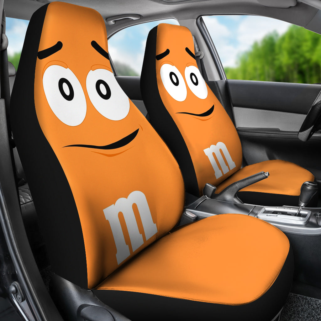 M&M Orange Chocolate Seat Covers