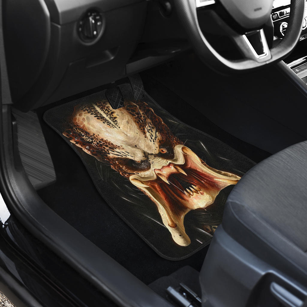 Predator Face Car Mats