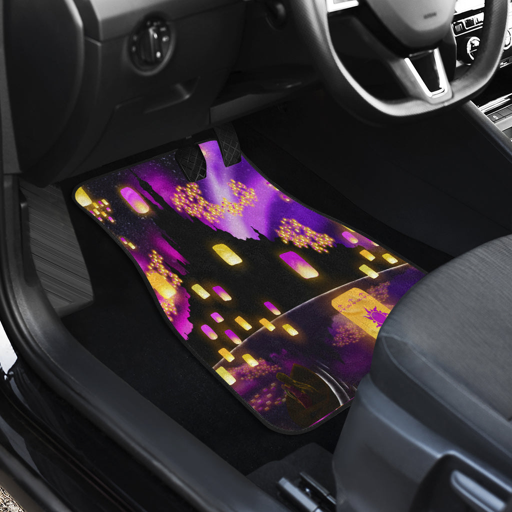 Tangled Front And Back Car Mats