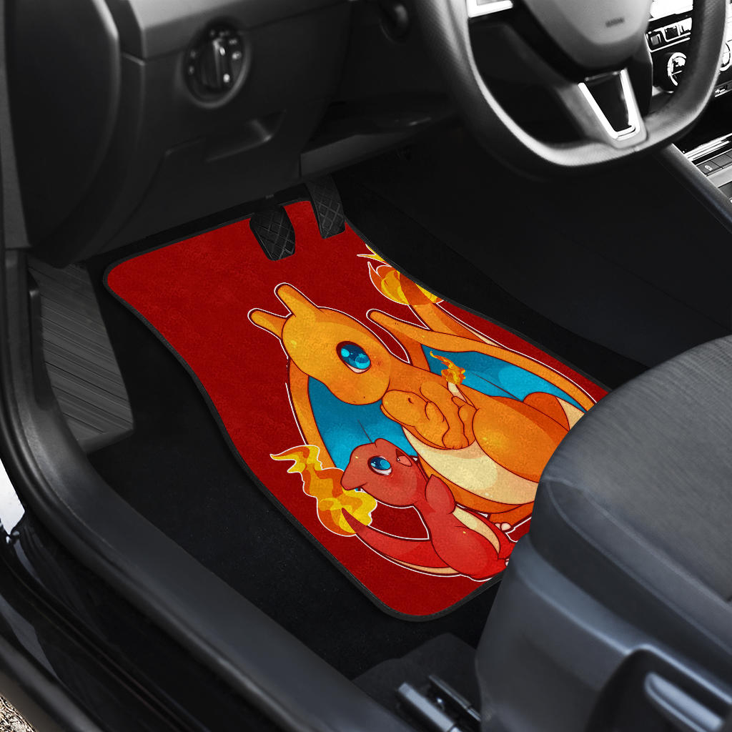 Pokemon Fire Car Mats