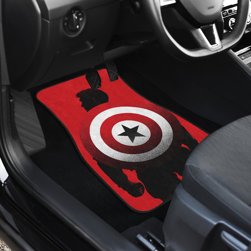 Captain America Car Mats