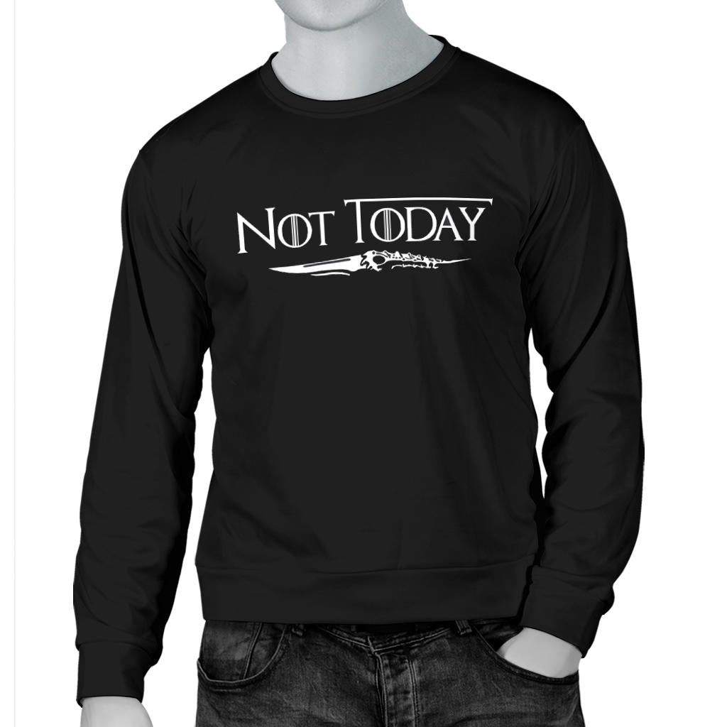 Arya Stark Not Today Men'S Sweater - 99shirt