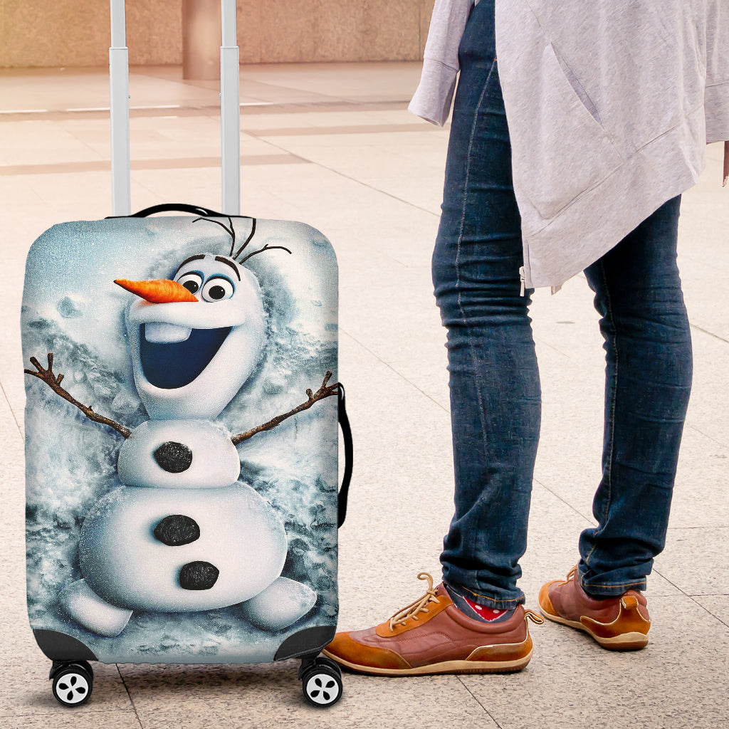 Olaf Snowman Luggage Covers