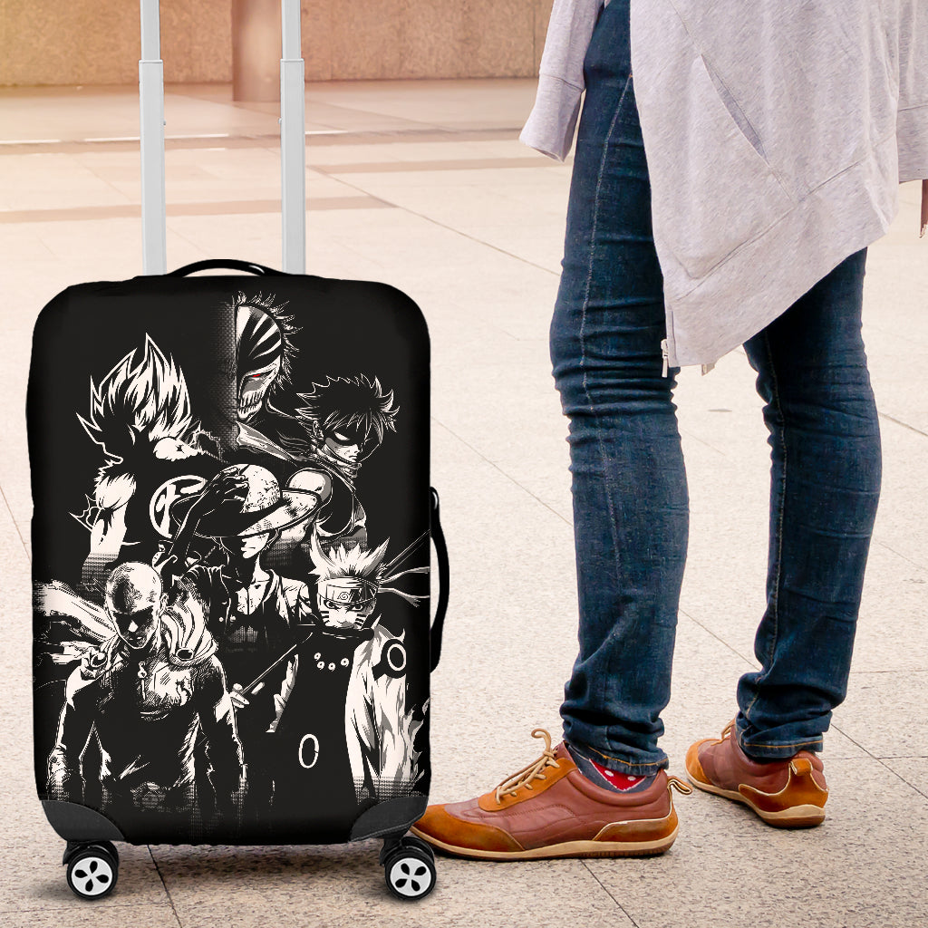 Anime Heroes Luggage Covers
