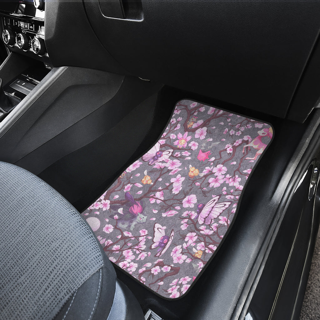 Pokemon Spring Front And Back Car Mats