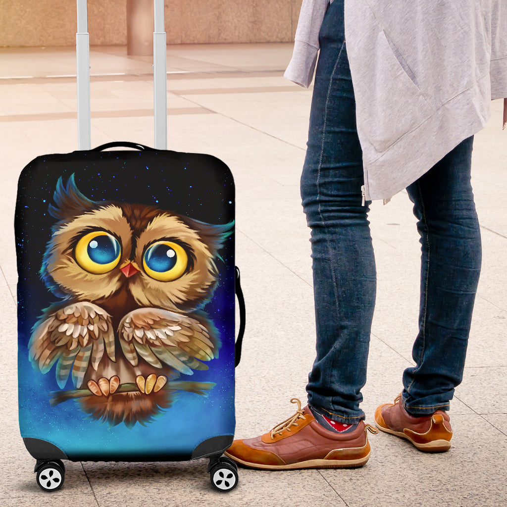 Owl Luggage Covers 2