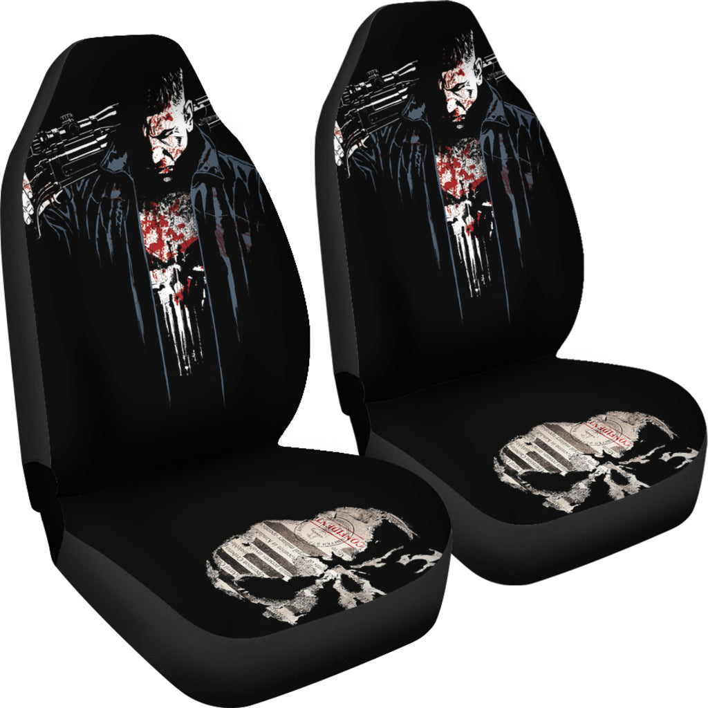 Punisher The Soldier Seat Cover