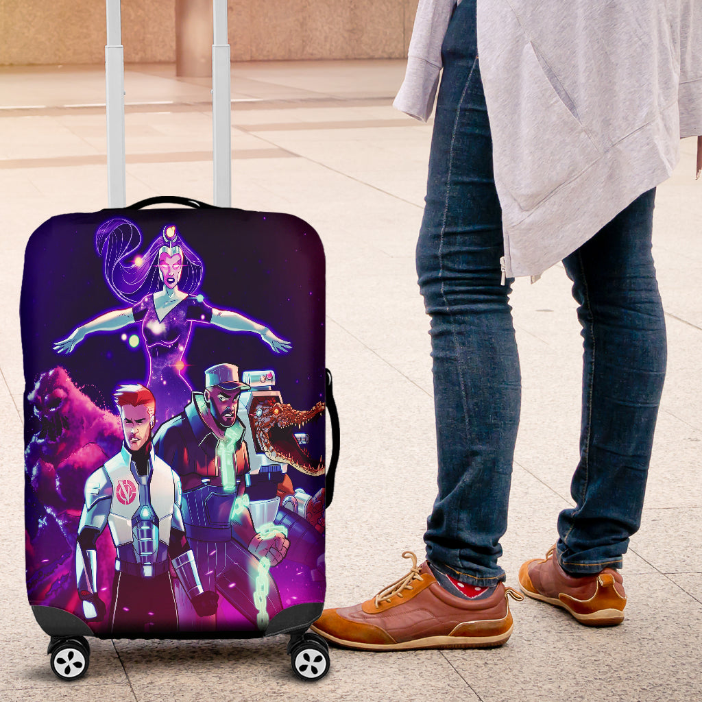 Rick And Morty Luggage Covers 4