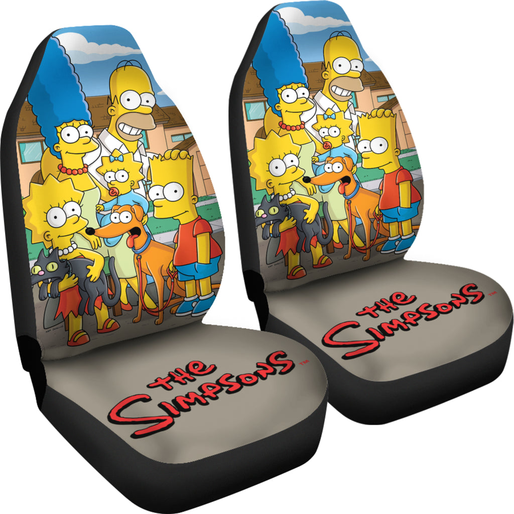 The Simpsons Tv Show Seat Covers
