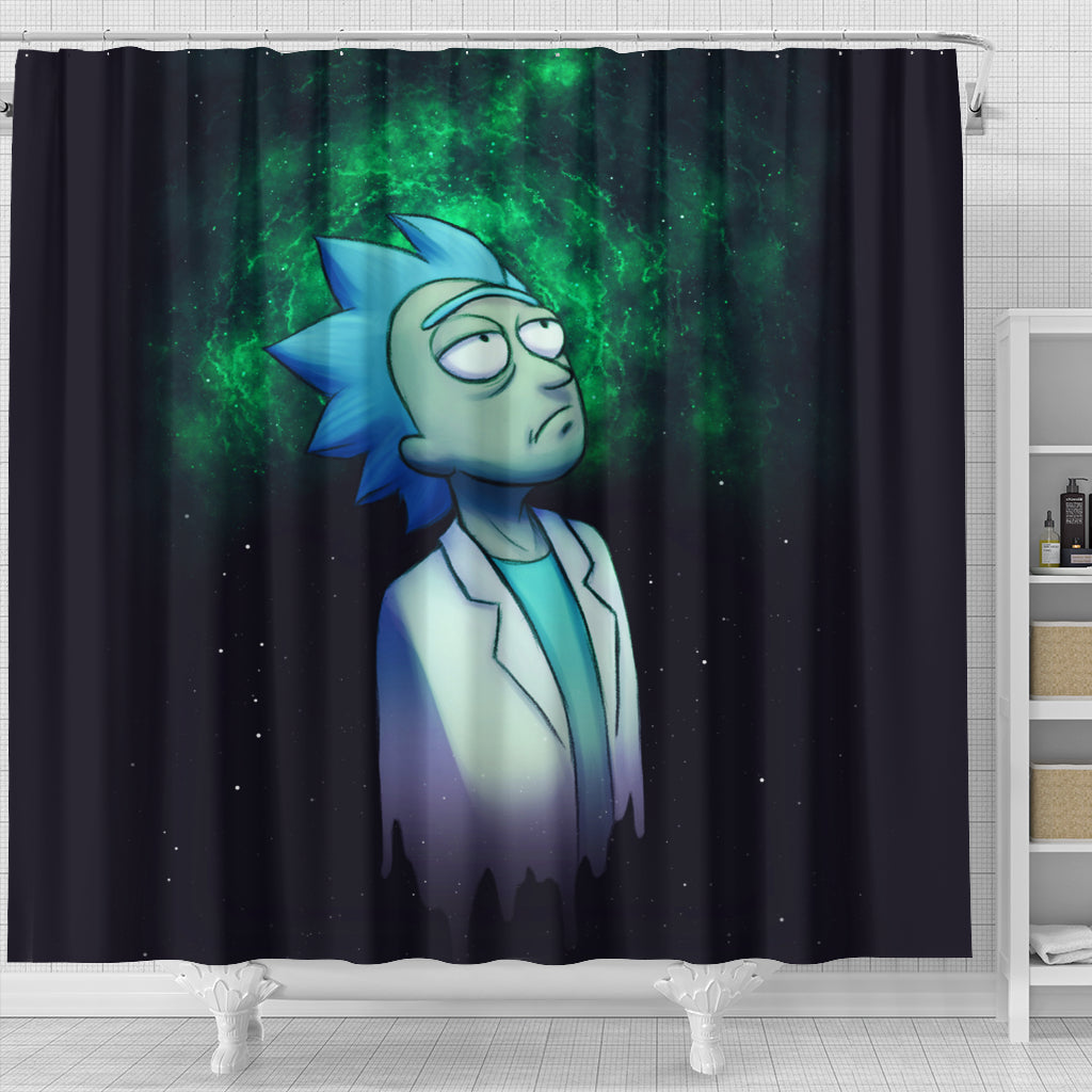 Rick & Morty Shower Curtain
