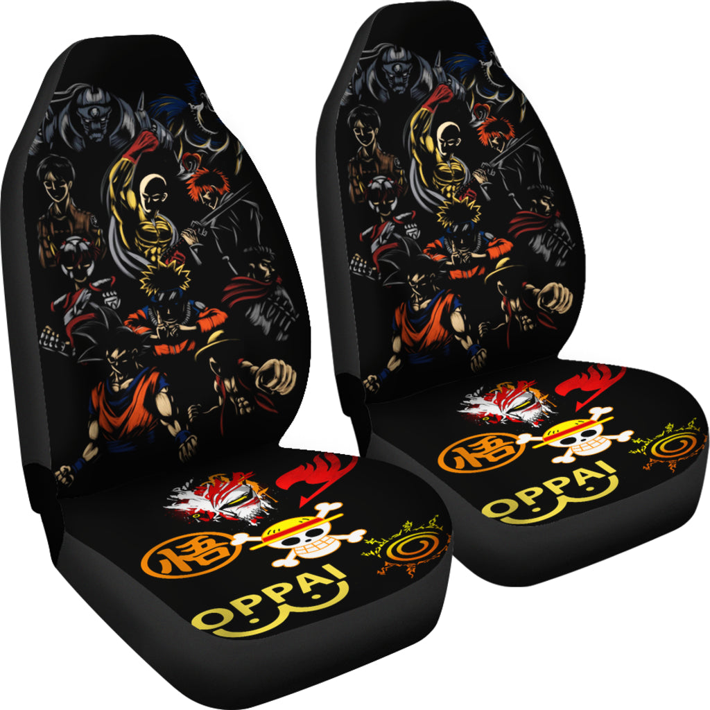 Anime Car Seat Covers Amazing Best Gift Idea