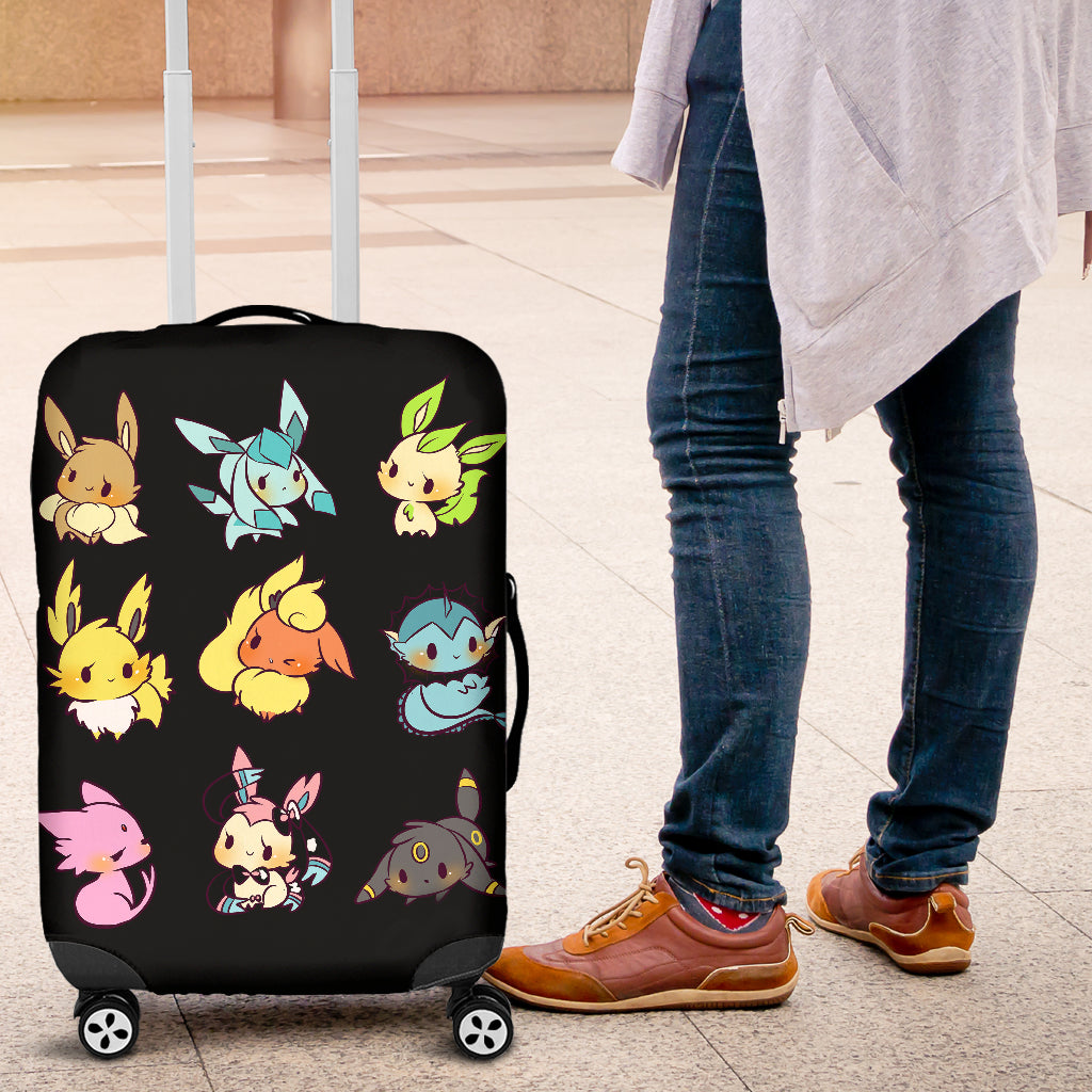 Cute Eevee Luggage Covers