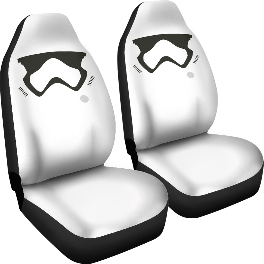 Stormstrooper Face Seat Cover