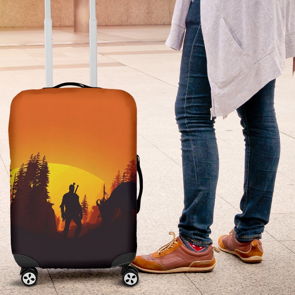 The Witcher Sunset Luggage Covers