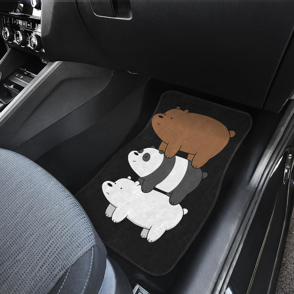 We Bare Bears Car Mats