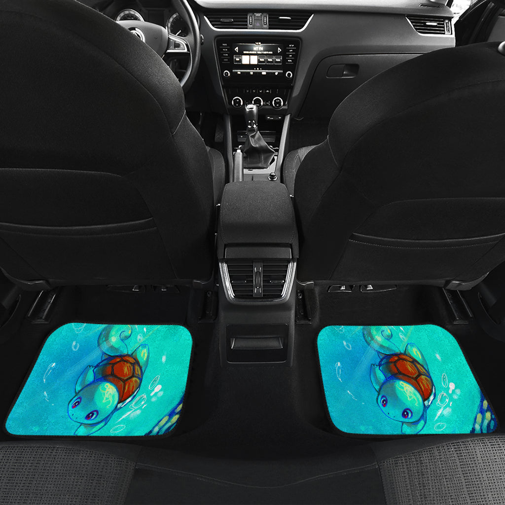 Squirtle Car Mats