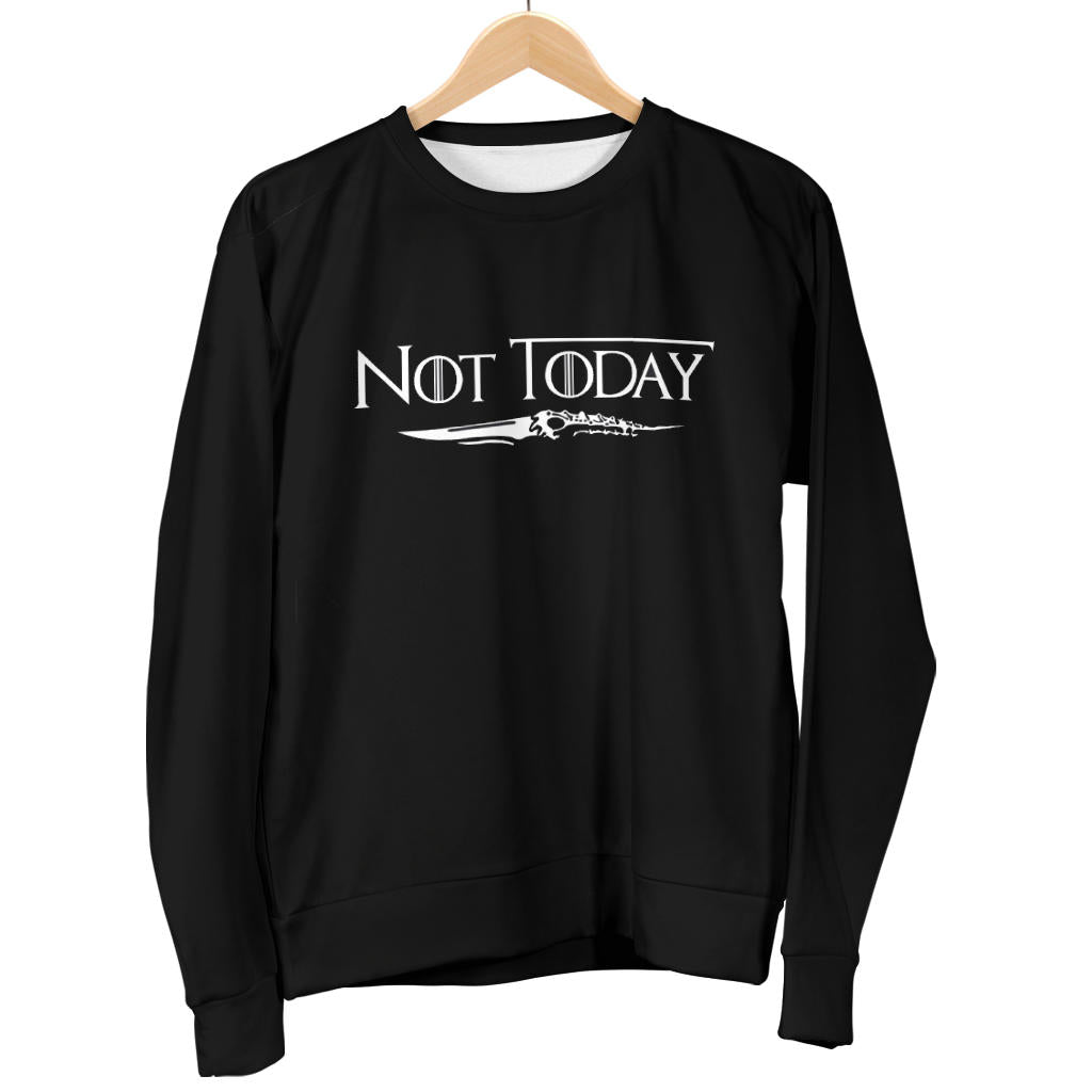 Arya Stark Not Today Men'S Sweater