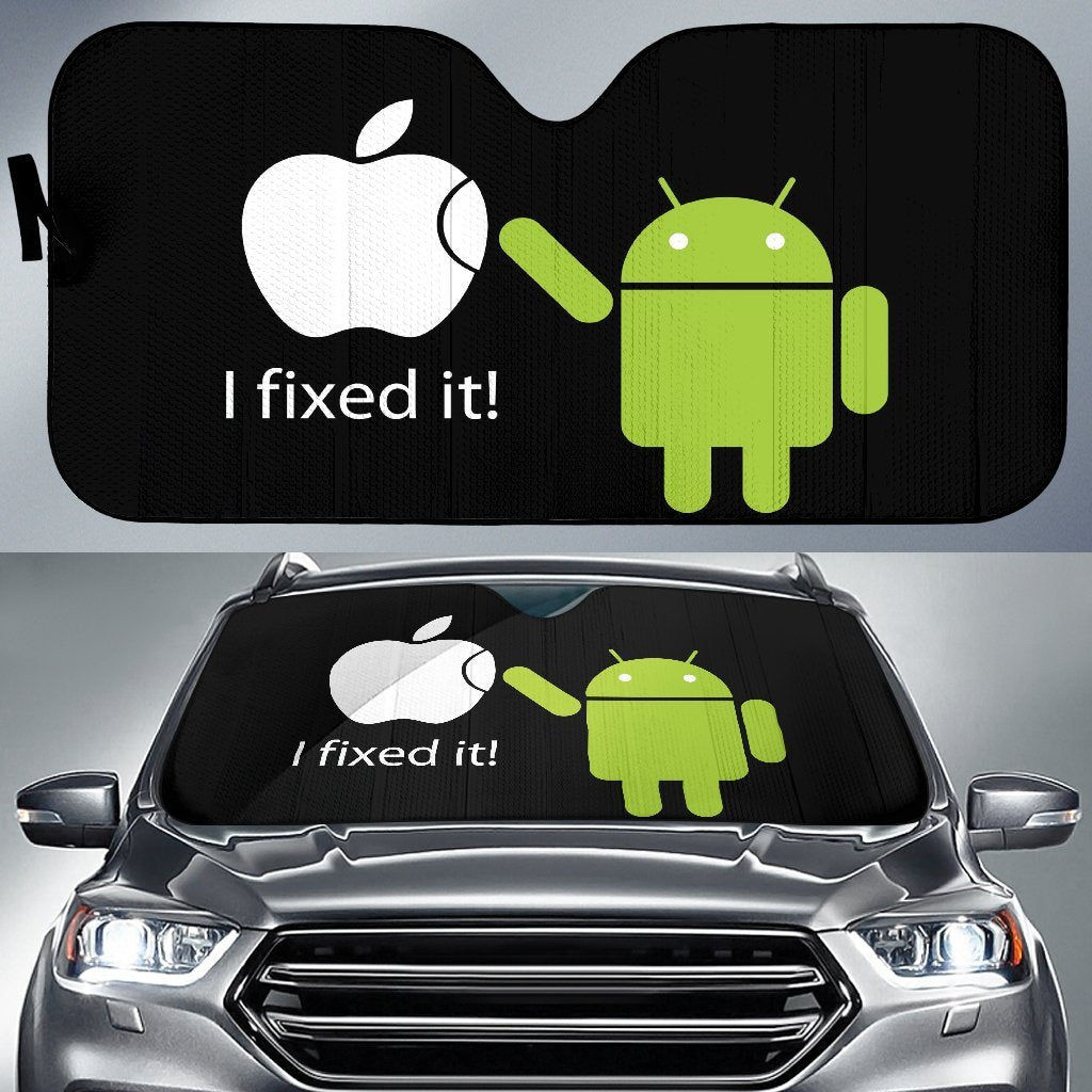 Funny Android Sun Shade