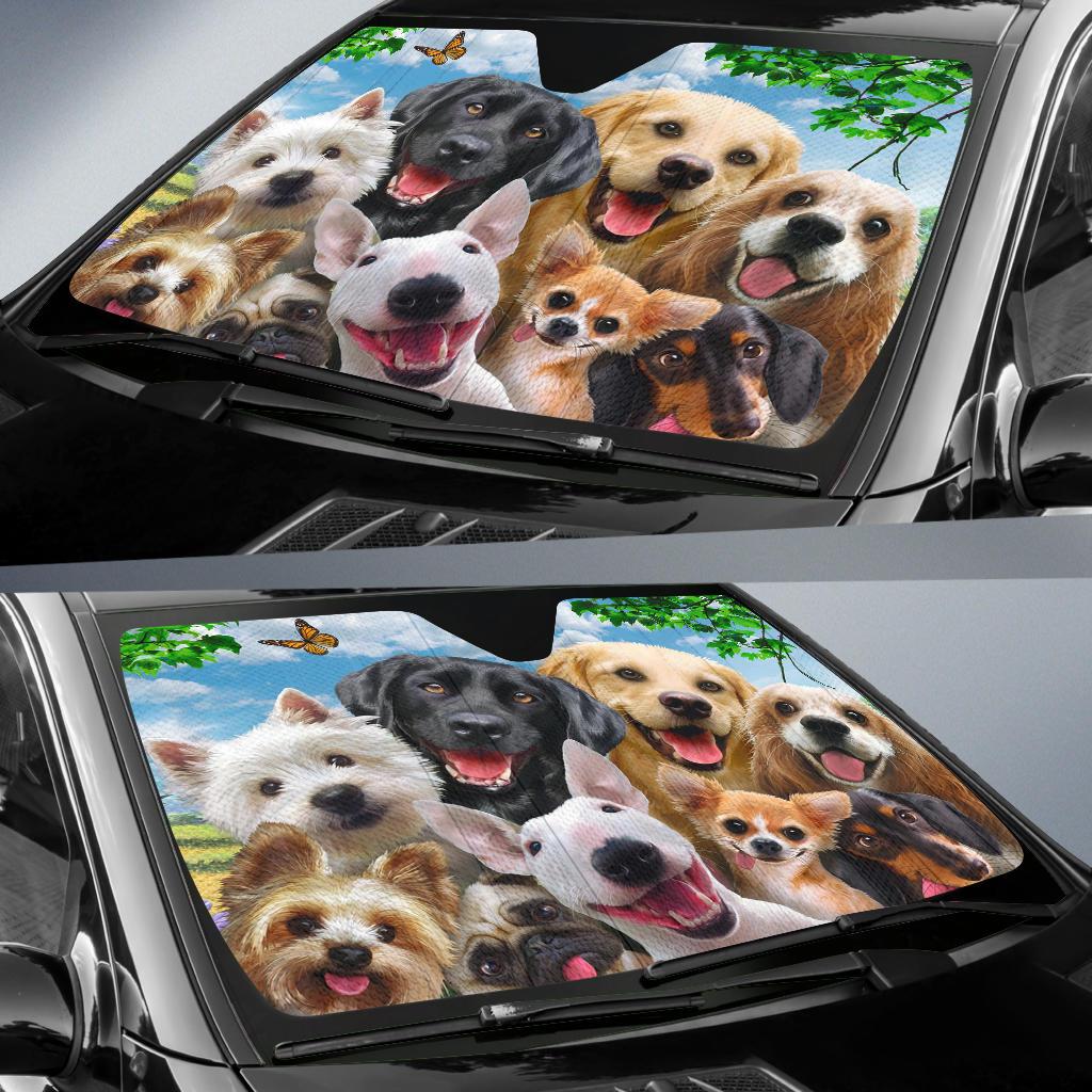 Funny Dog Car Sun Shades Amazing Best Gift Ideas 2021