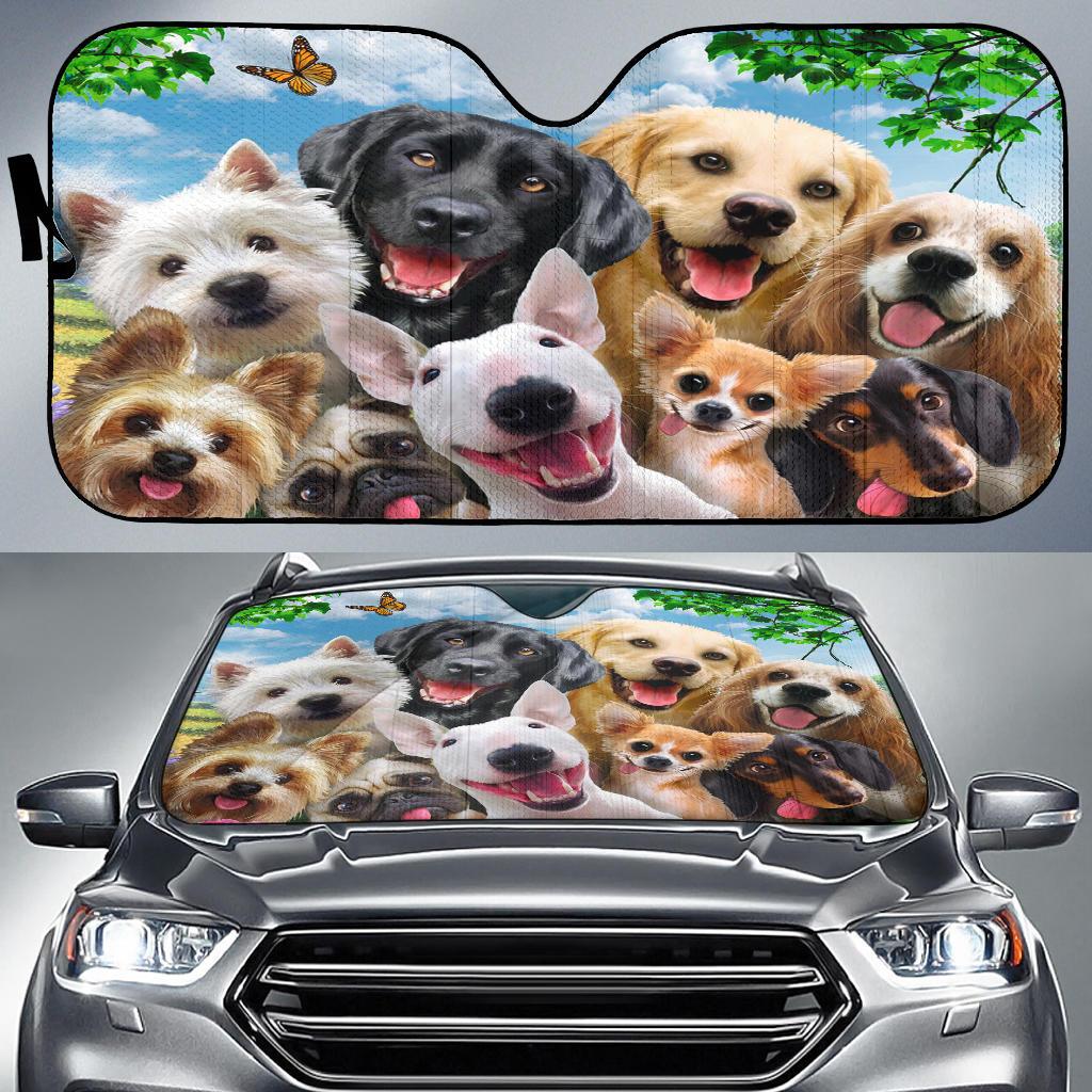 Funny Dog Car Sun Shades Amazing Best Gift Ideas 2021