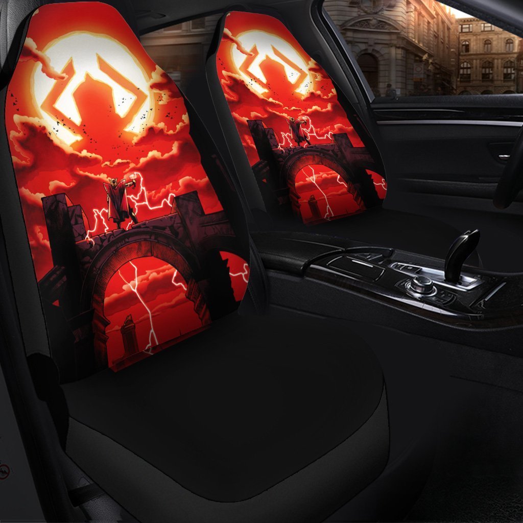 Galactus Vs Thor New Seat Cover