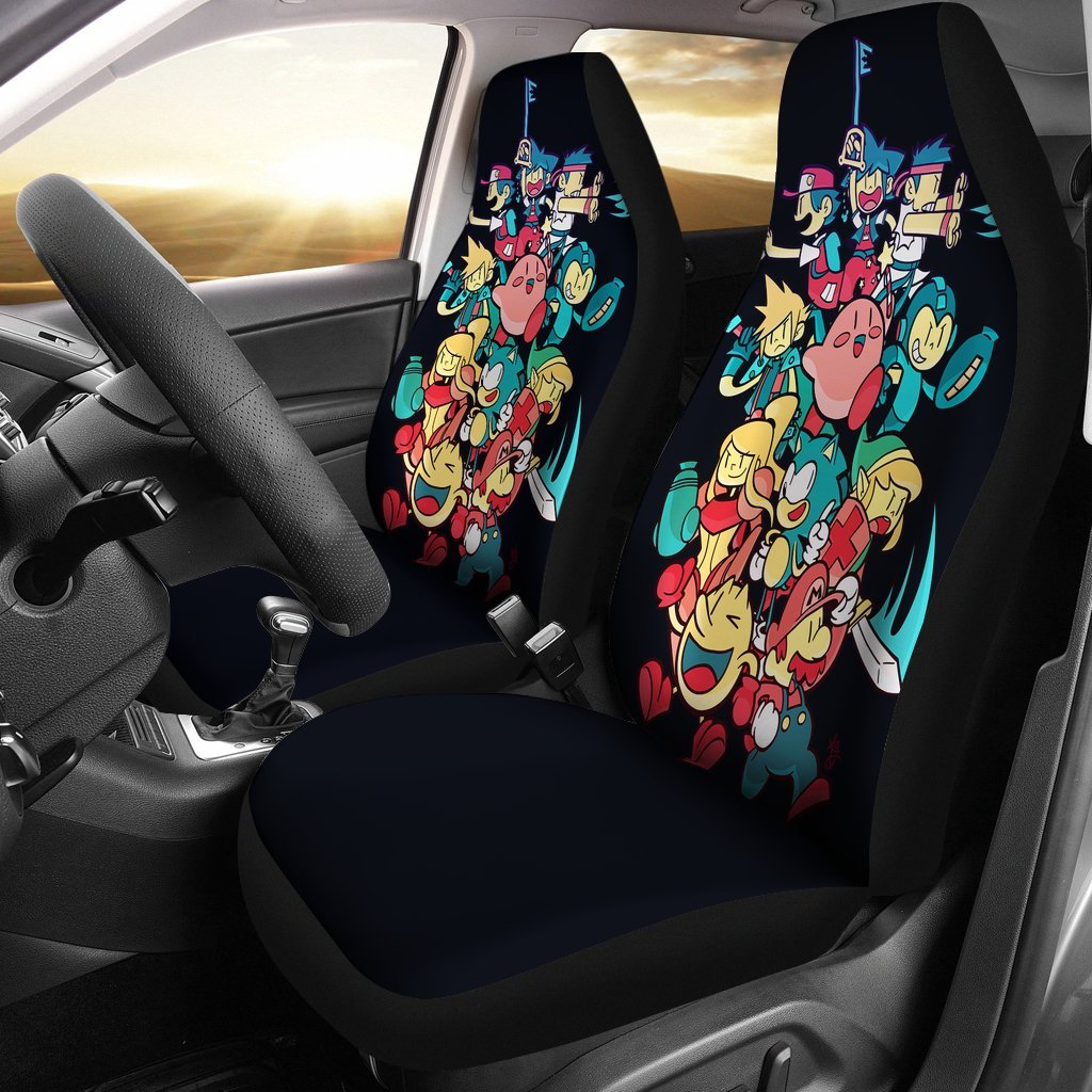 Game Heroes Seat Cover
