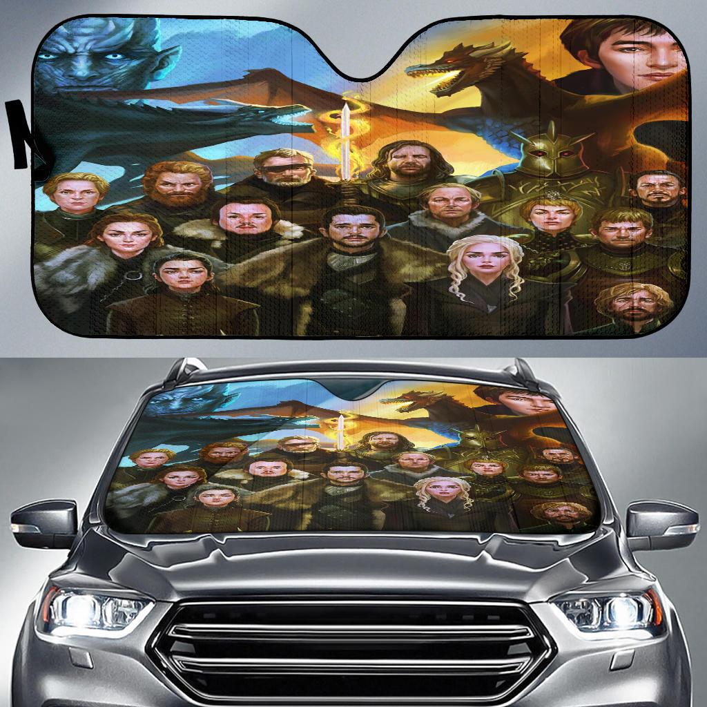 Game Of Thrones Car Sun Shades Amazing Best Gift Ideas 2021