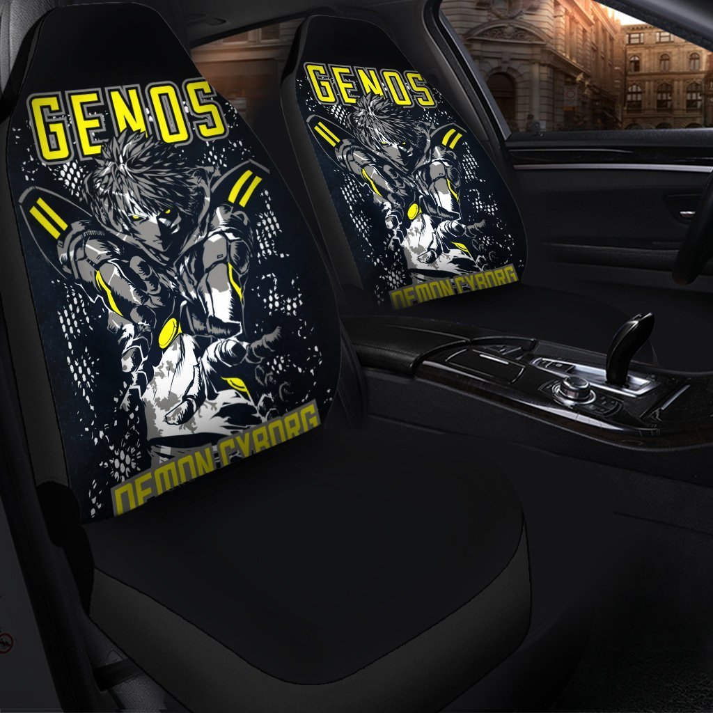 Genos One Punch Man Seat Cover