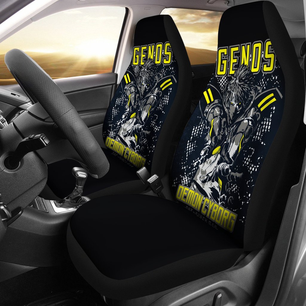 Genos One Punch Man Seat Cover