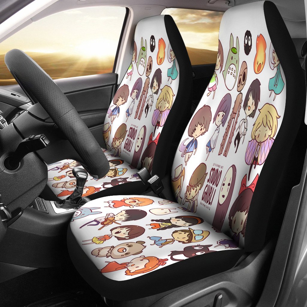 Ghibli Studio Chibi Car Seat Covers Amazing Best Gift Idea