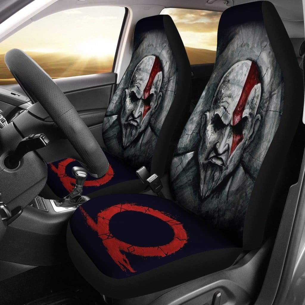 God Of War Kratos Car Seat Covers Amazing Best Gift Idea