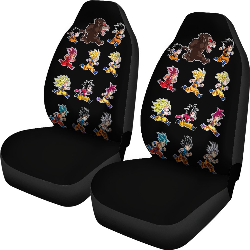 Goku All Transformations 2022 Car Seat Covers