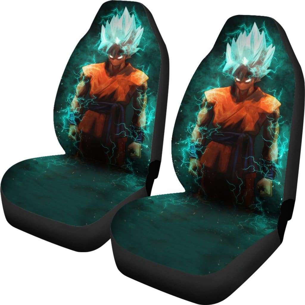 Goku Blue 2021 Car Seat Covers Amazing Best Gift Idea