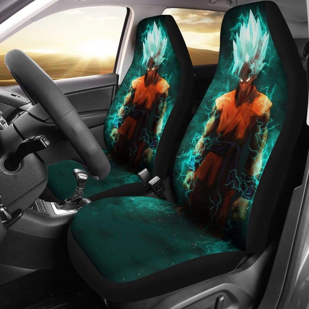 Goku Blue 2021 Car Seat Covers Amazing Best Gift Idea