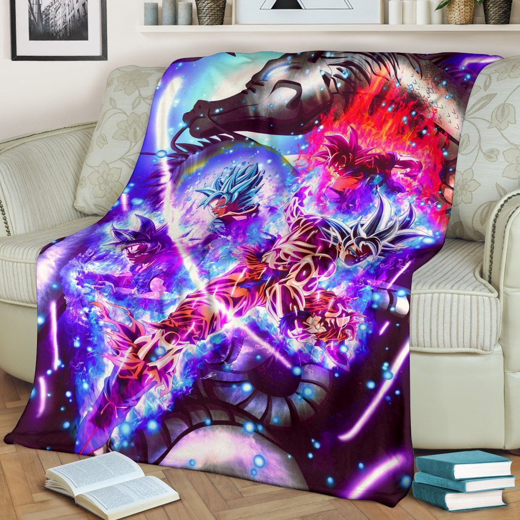 Goku God 2022 Premium Blanket