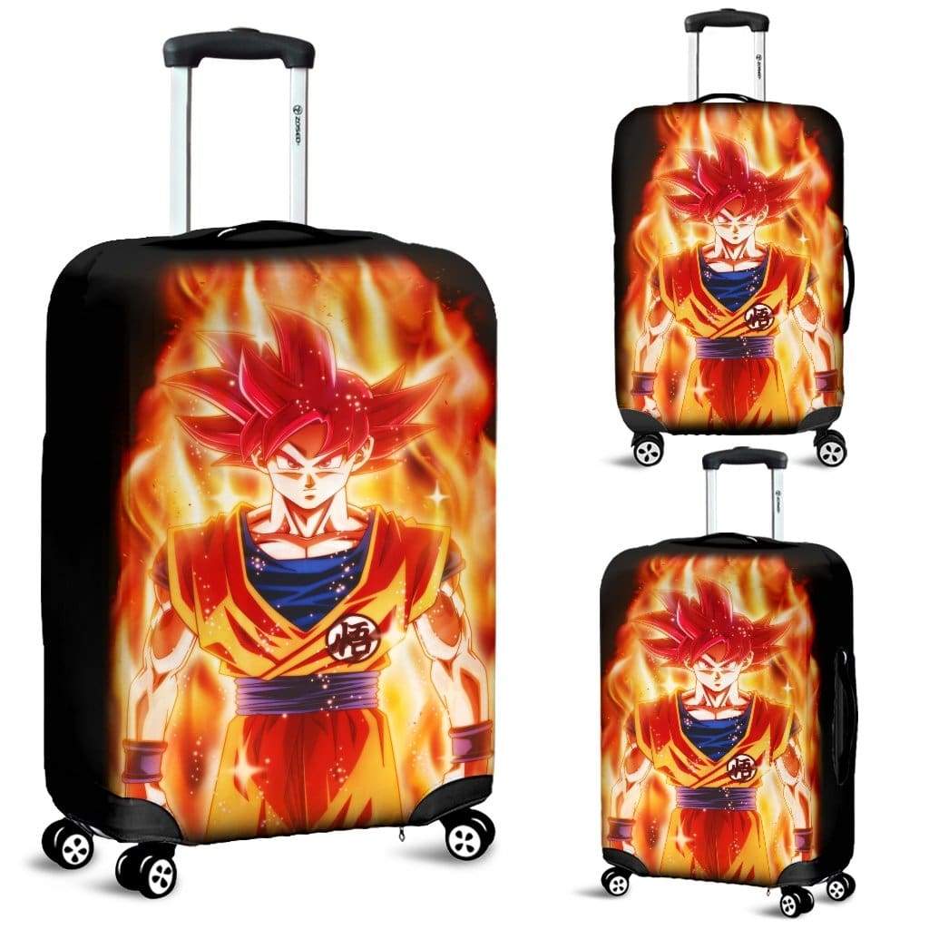 Goku God Luggage Covers