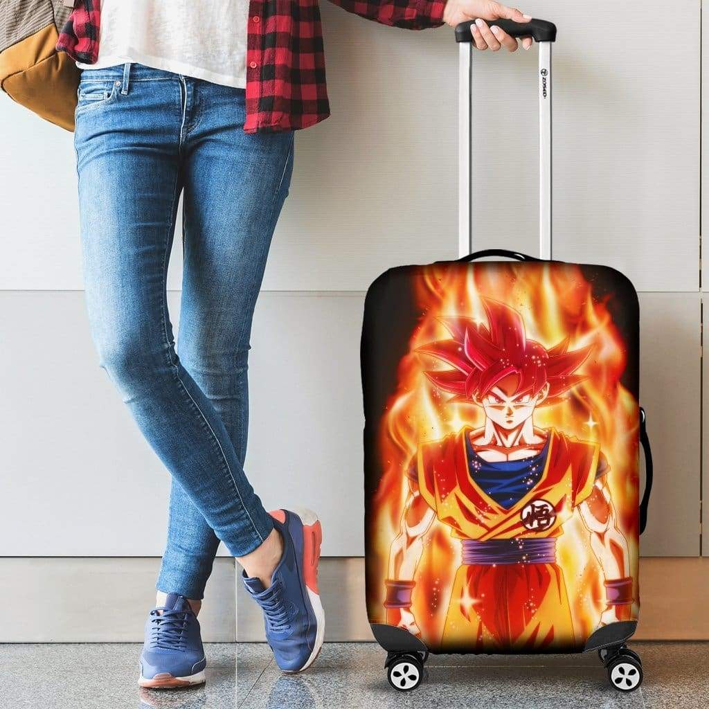 Goku God Luggage Covers