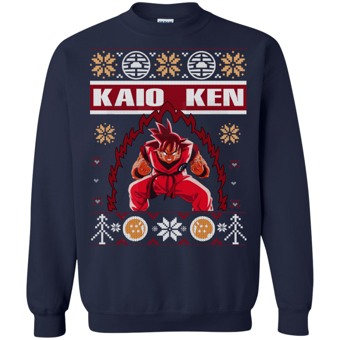 Goku Kaio Christmas Sweater