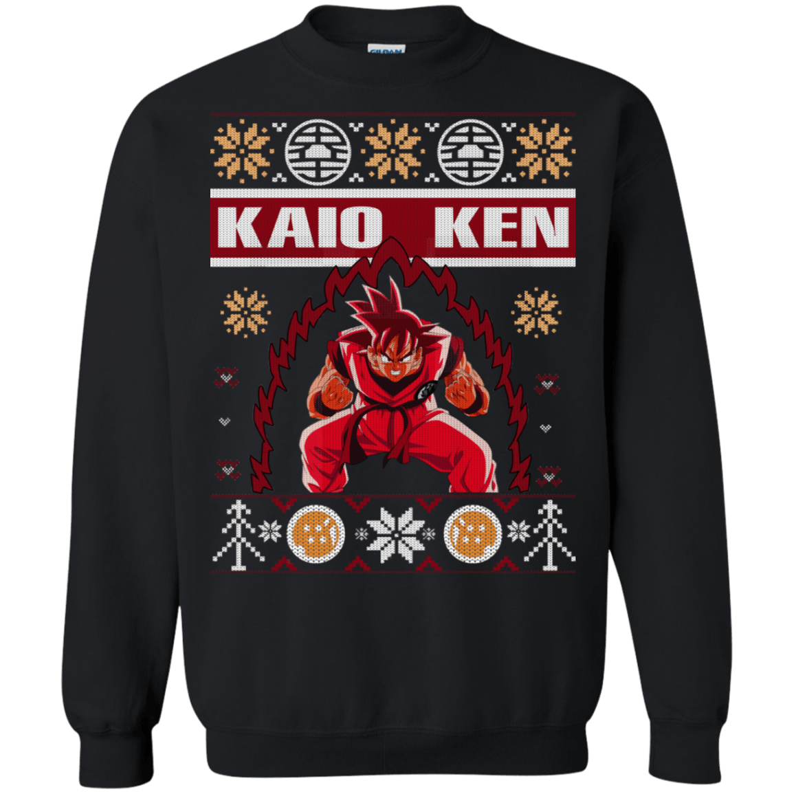 Goku Kaio Christmas Sweater