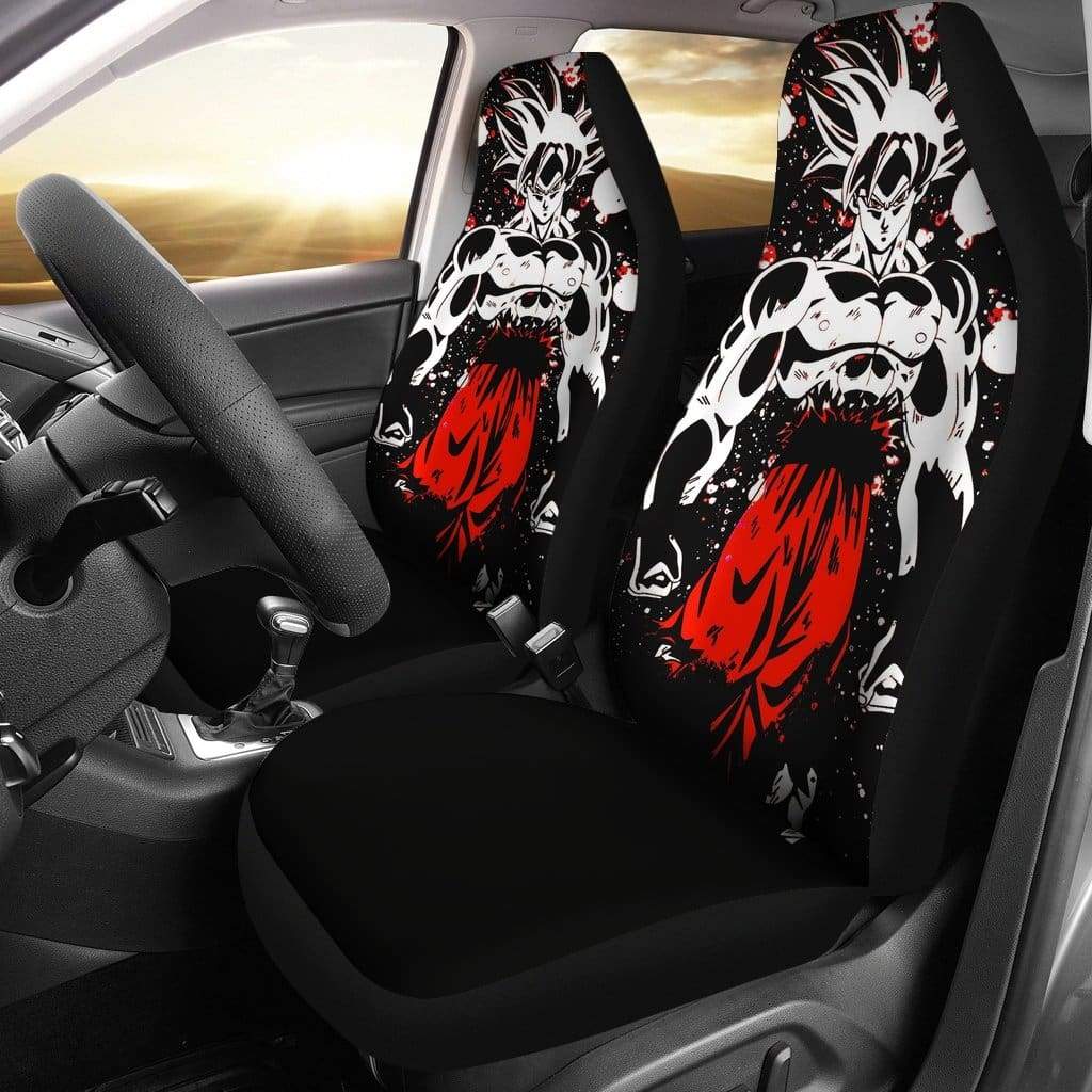 Goku Master Ultra Instinct Car Seat Covers Amazing Best Gift Idea
