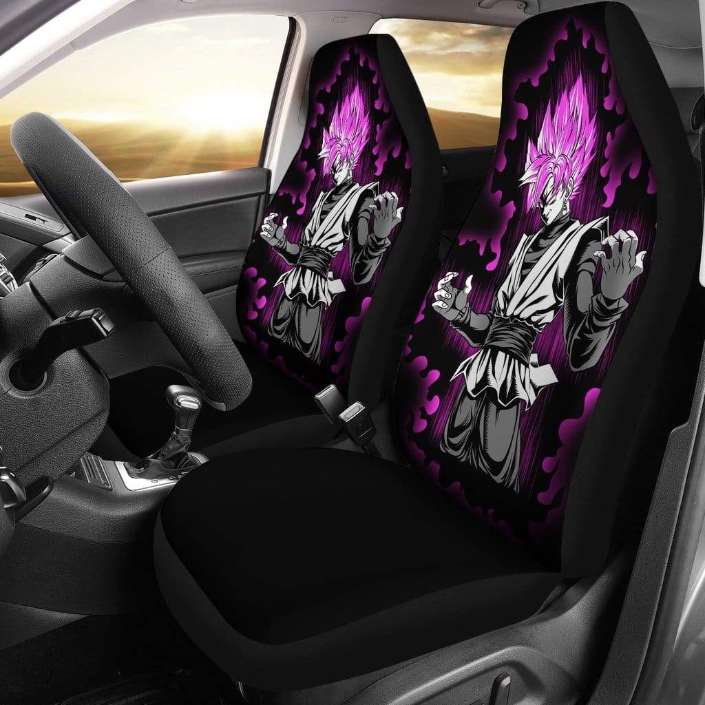 Goku Super Saiyan Rose Car Seat Covers Amazing Best Gift Idea