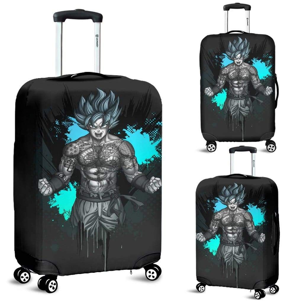 Goku Tatoo Luggage Covers