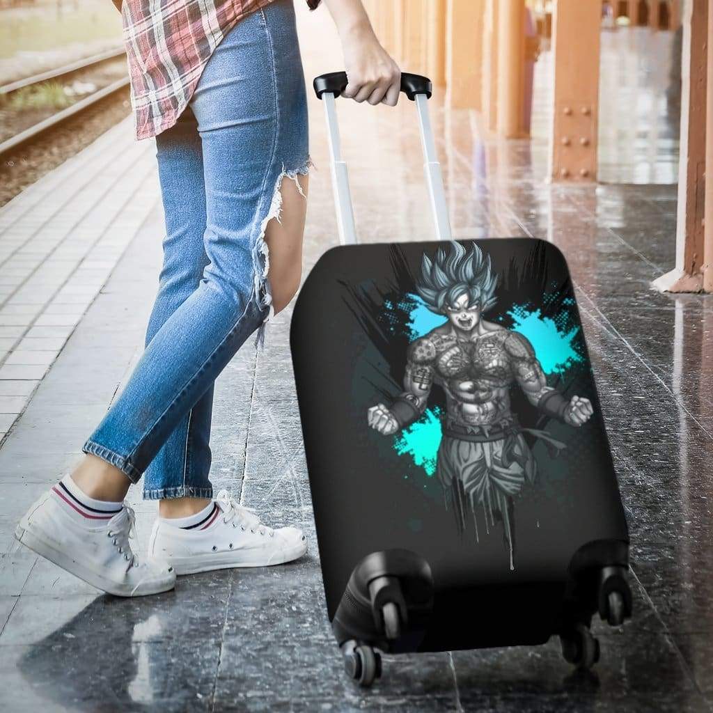 Goku Tatoo Luggage Covers