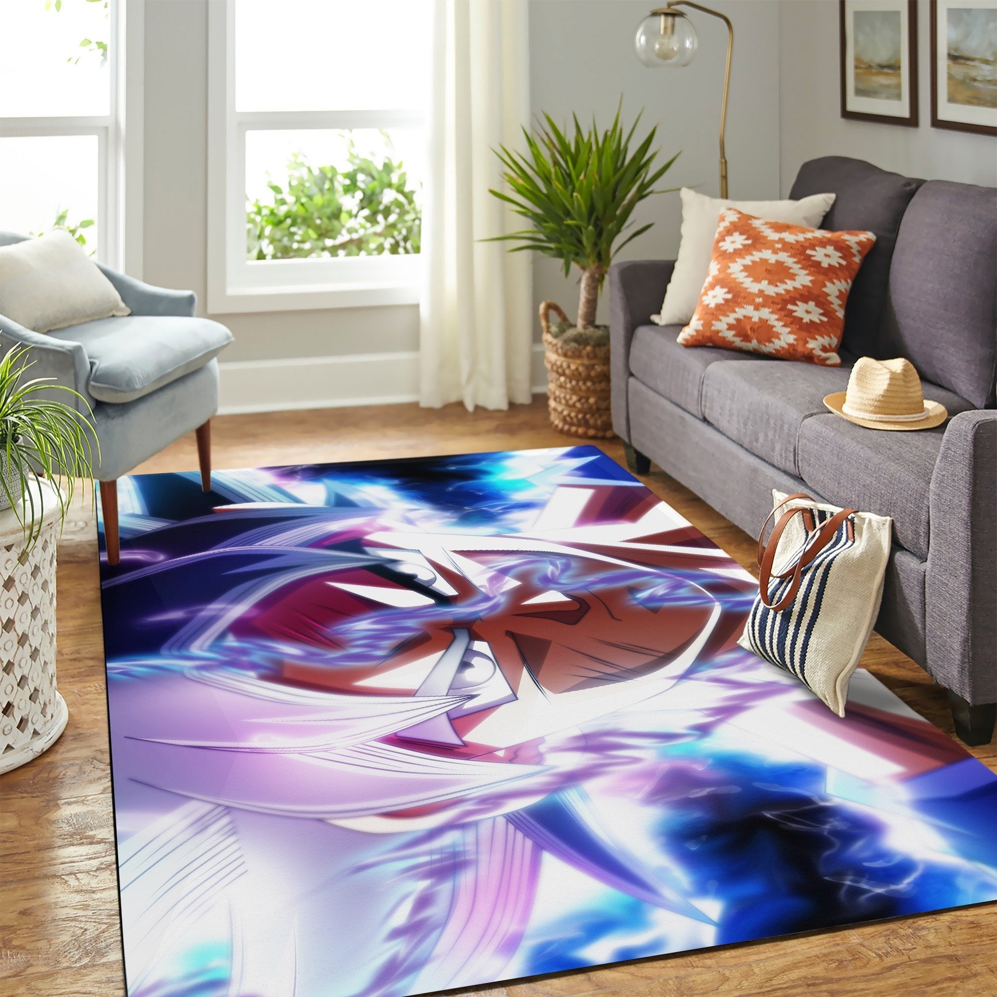 Goku Ultra Instinct Dragon Ball Super 5K Carpet Rug