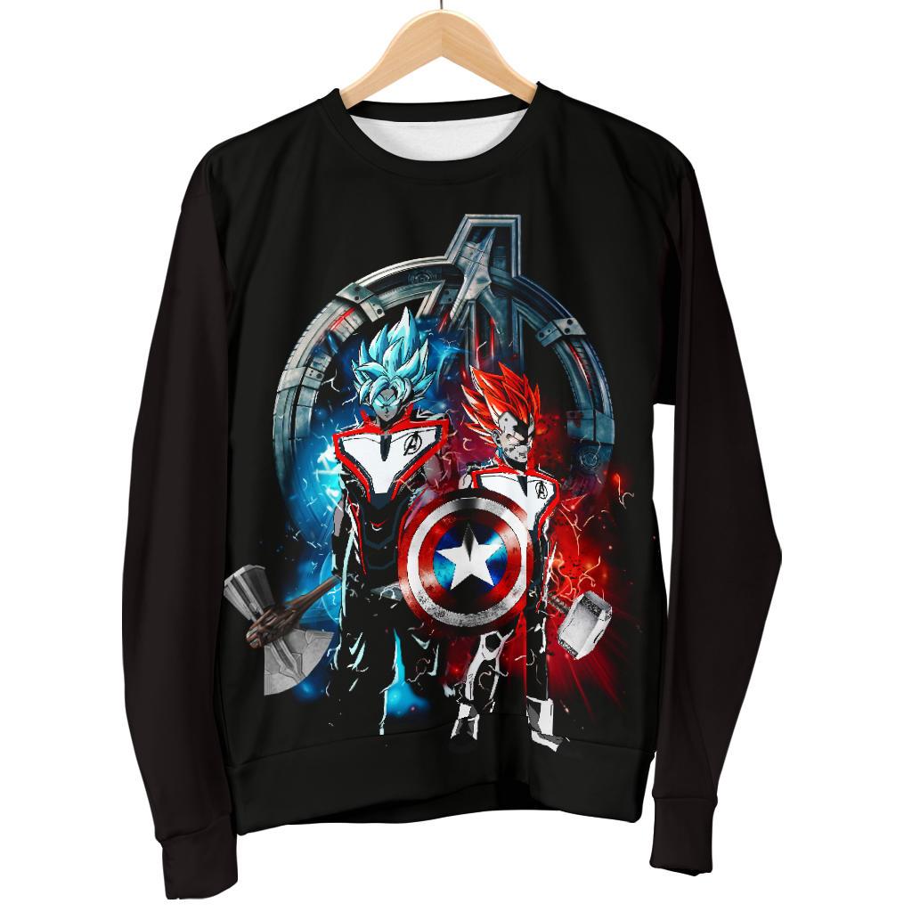 Goku Vegeta Avengers Sweater