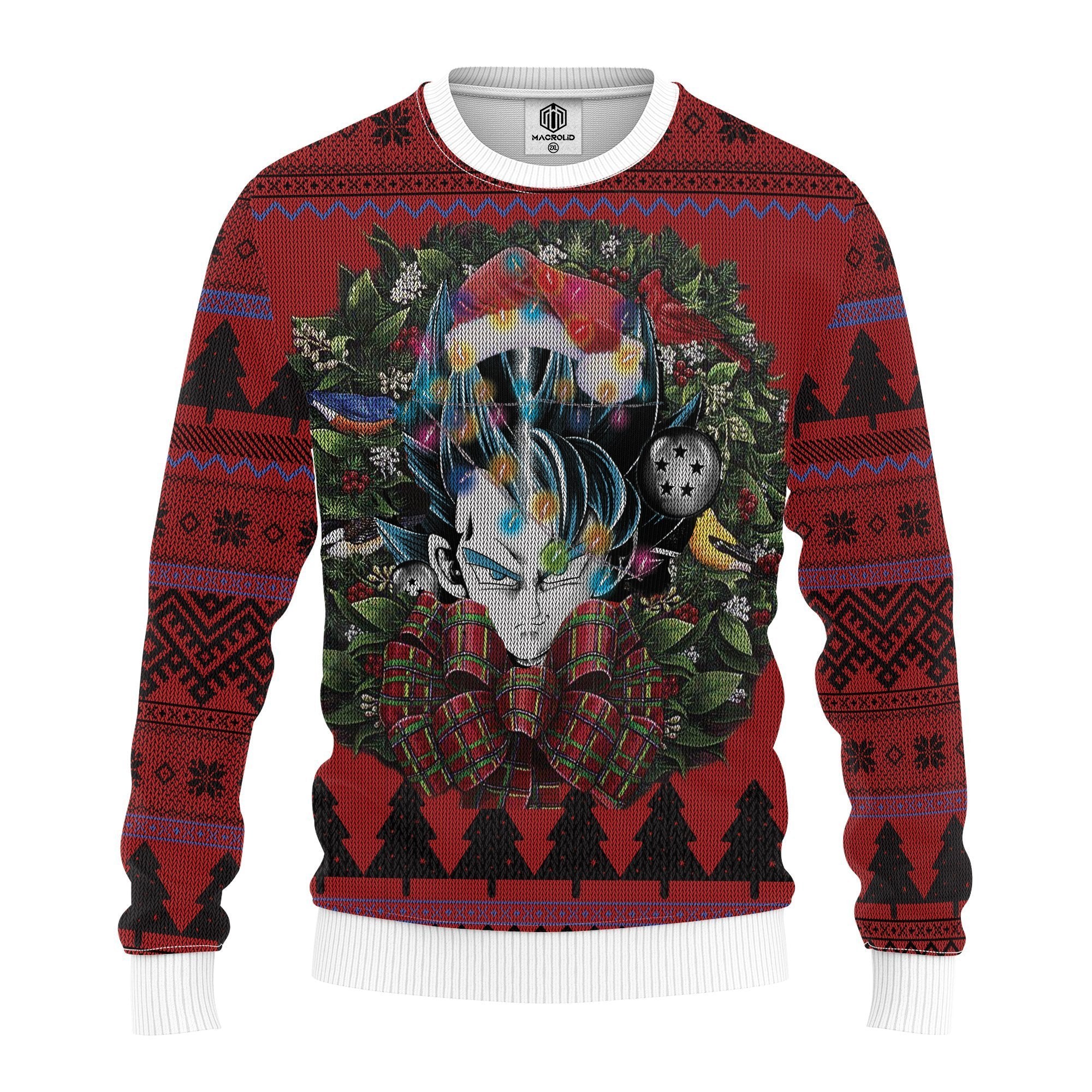 Goku Vegeta Christmas Mc Ugly Christmas Sweater Thanksgiving Gift