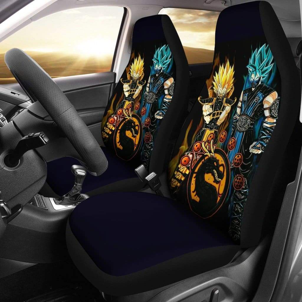 Goku Vegeta Mortal Kombat Car Seat Covers Amazing Best Gift Idea