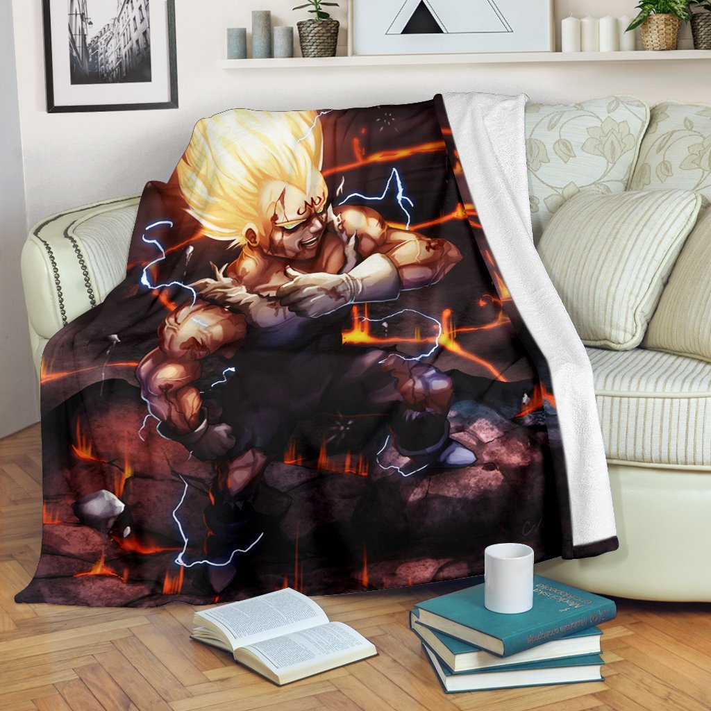Goku Vegeta Premium Blanket 3