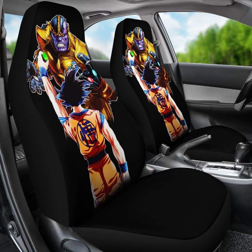 Goku Vs Thanos Car Seat Covers Amazing Best Gift Idea